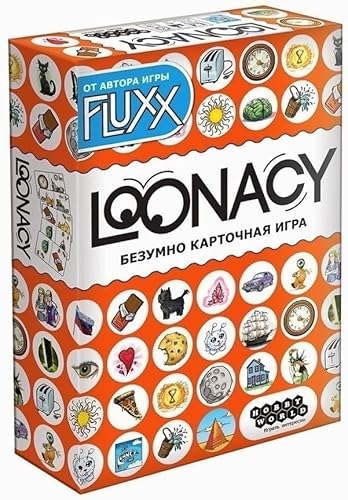 Hobby World Loonacy, Board Game, 2-5 Players, 10 min, 8+ (Ru) von Hobby World