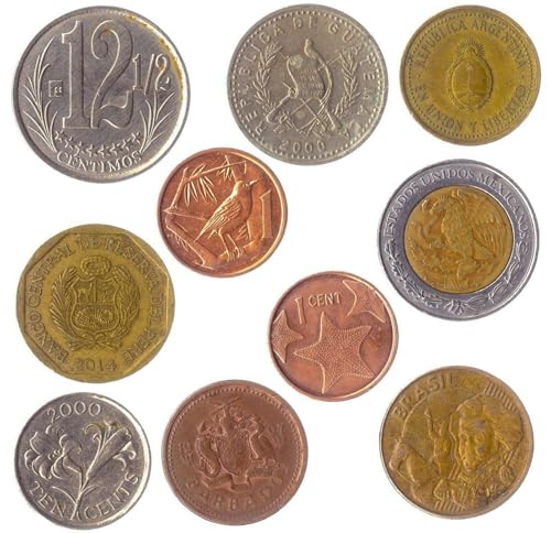 10 verschiedene Münzen aus Amerika | Old Collectible American Cash Lot | Perfekte Wahl für Ihre Münzbank, Halter und Sammelalbum von Hobby of Kings