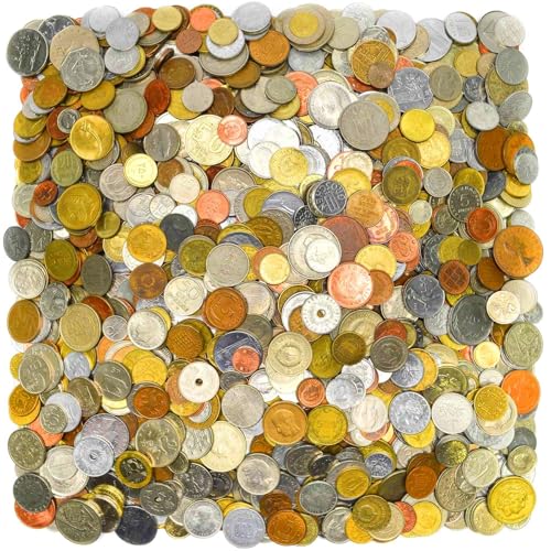 10 verschiedene Münzen aus der ganzen Welt | Old Collectible Global Cash Lot | Perfekte Wahl für Ihre Münzbank, Halter und Sammelalbum von Hobby of Kings