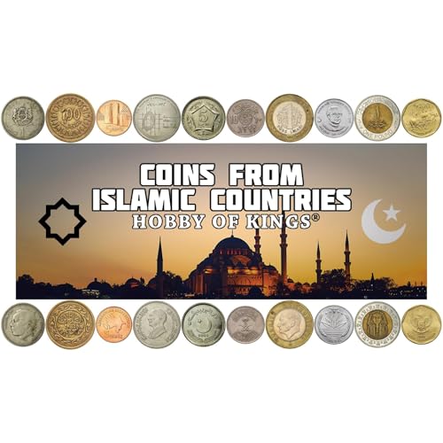 10 verschiedene Münzen aus islamischen Ländern | Altes muslimisches Sammelgeld | Perfekte Wahl für Ihre Münzbank, Halter und Sammelalbum 10 verschiedene Münzen aus islamischen Ländern | Altes muslimisches Sammelgeld | Perfekte Wahl für Ihre Münzbank, Halter und Sammelalbum von Hobby of Kings
