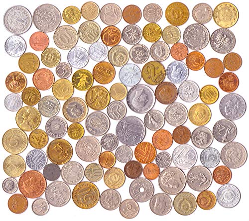 100 Verschiedene ausländische Münzen Geld Sammlungssatz aus ganz Europa. Sammelbare Münzen, alte Münzen für Münzenalbum, Spardose oder Münze Inhaber 100 Verschiedene ausländische Münzen Geld Sammlungssatz aus ganz Europa. Sammelbare Münzen, alte Münzen für Münzenalbum, Spardose oder Münze Inhaber von Hobby of Kings