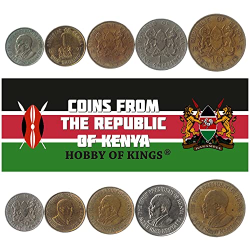 5 Kenia-Münzen aus Afrika | altes kenianisches Sammlerstück | Perfekte Wahl für Ihre Münzbank, Halter und Sammelalbum 5 Kenia-Münzen aus Afrika | altes kenianisches Sammlerstück | Perfekte Wahl für Ihre Münzbank, Halter und Sammelalbum von Hobby of Kings