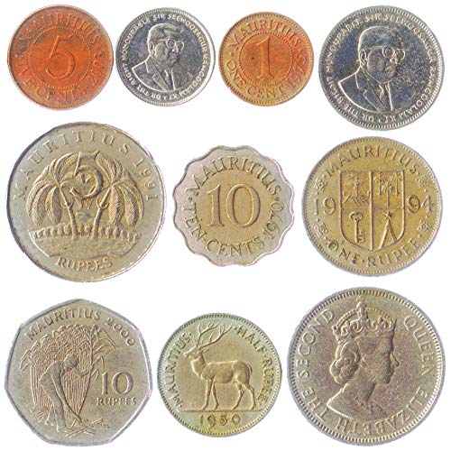 Hobby of Kings 10 Alte Münzen Aus Mauritius, Mauritius Sammlermünzen East African Rupie. Perfekte Wahl Für Ihre Spardose, Münze Inhaber Und Münzenalbum Hobby of Kings 10 Alte Münzen Aus Mauritius, Mauritius Sammlermünzen East African Rupie. Perfekte Wahl Für Ihre Spardose, Münze Inhaber Und Münzenalbum von Hobby of Kings