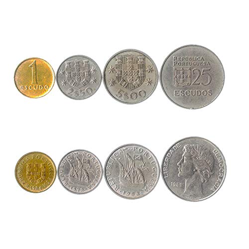 Hobby of Kings Set MIT 4 MÜNZEN AUS Portugal. 1, 2,5, 5, 25 ESCUDOS. 1969-1986 Hobby of Kings Set MIT 4 MÜNZEN AUS Portugal. 1, 2,5, 5, 25 ESCUDOS. 1969-1986 von Hobby of Kings
