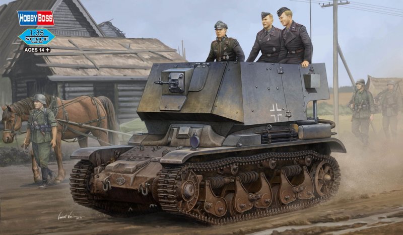 Befehlsfahrzeug auf Fgst.Pz.Kpfw.35 R731 von HobbyBoss