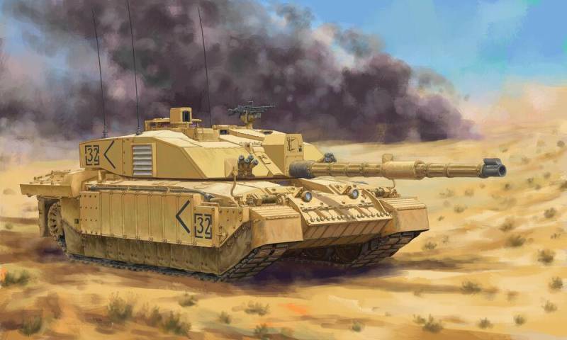 British Challenger II (OP.Telic) Iraq 2003 von HobbyBoss