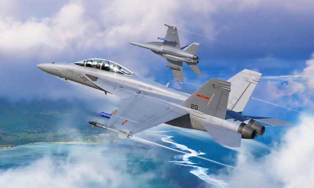 F/A-18F Super Hornet VFC-12 F/A-18F Super Hornet VFC-12 von HobbyBoss