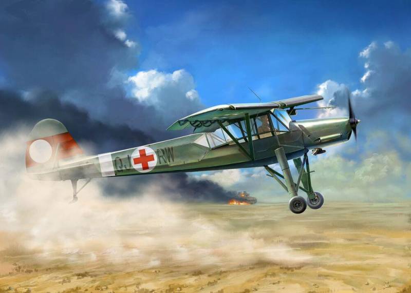 Fieseler Fi-156 D-1 Storch Fieseler Fi-156 D-1 Storch von HobbyBoss