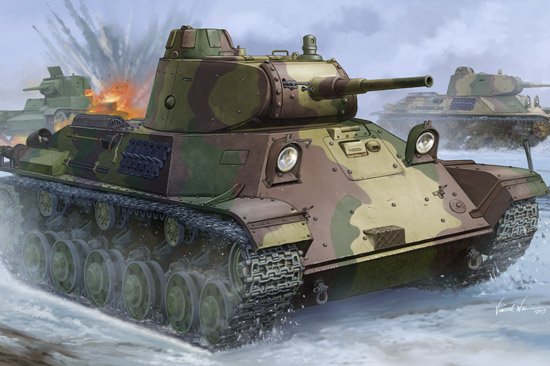 Finnish T-50 Tank von HobbyBoss