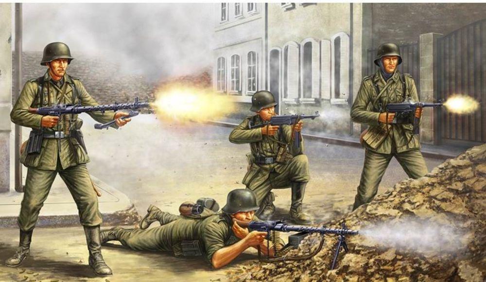 German Infantry - The Barrage Wall German Infantry - The Barrage Wall von HobbyBoss