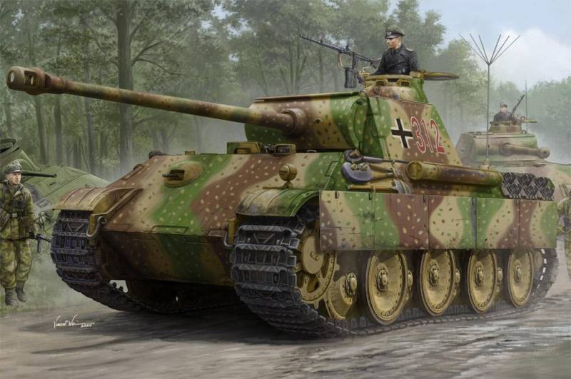 German Sd.Kfz.171 Panther Ausf.G - Early Version German Sd.Kfz.171 Panther Ausf.G - Early Version von HobbyBoss