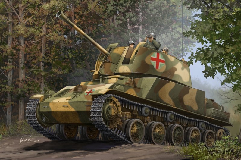 Hungarian 40M Nimrod Anti-Aircraft Gun Hungarian 40M Nimrod Anti-Aircraft Gun von HobbyBoss