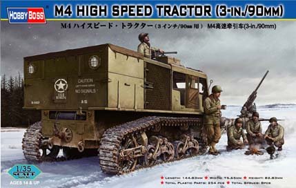 M4 HIGH SPEED TRACTOR(3-in./90mm) von HobbyBoss