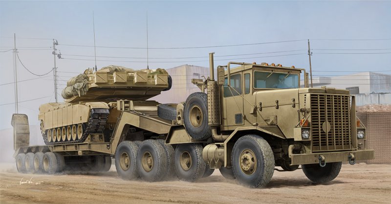 M911 C-HET w/m747 Heavy Equipment Semi-Trailer M911 C-HET w/m747 Heavy Equipment Semi-Trailer von HobbyBoss