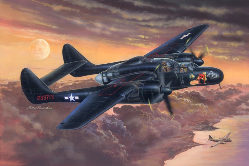 P-61B Black Widow P-61B Black Widow von HobbyBoss