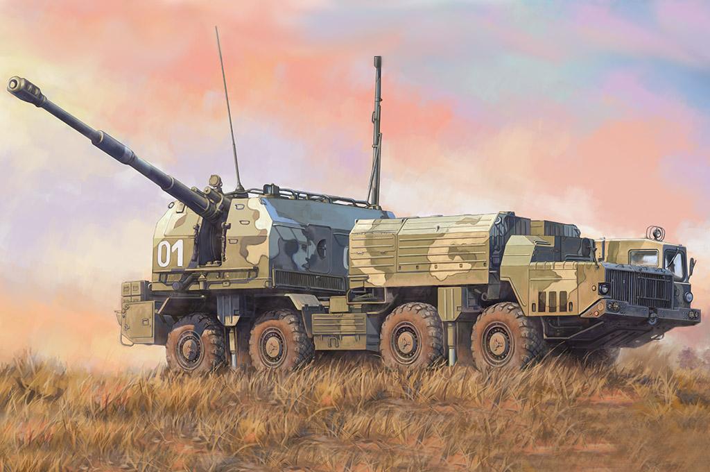 Russian 130mm Coastal Defense Gun A-222 Bereg Russian 130mm Coastal Defense Gun A-222 Bereg von HobbyBoss