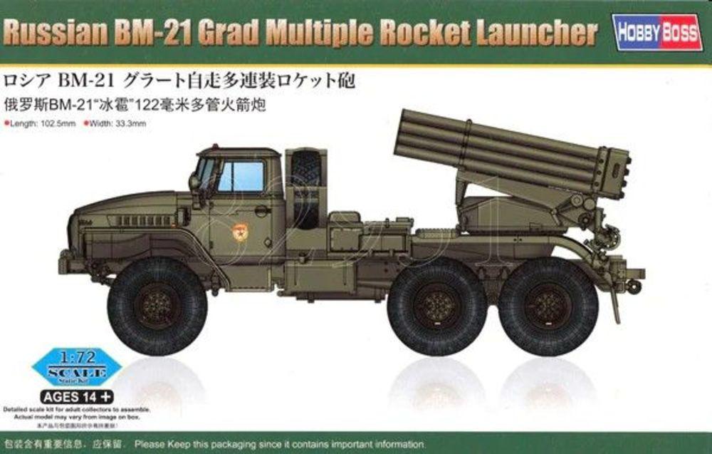 Russian BM-21 Grad Multiple Rocket Launcher Russian BM-21 Grad Multiple Rocket Launcher von HobbyBoss