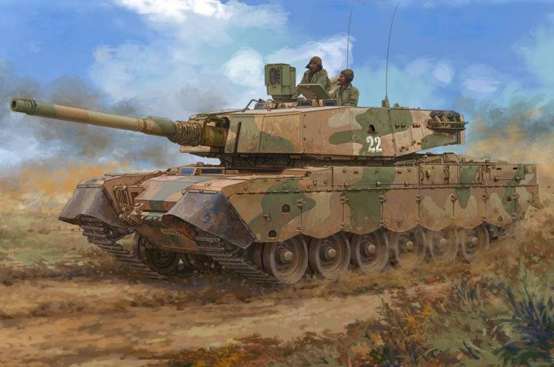 South African Olifant MK2 MBT von HobbyBoss