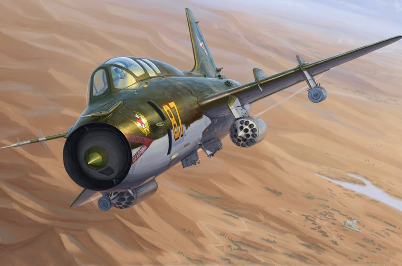 Su-17 UM3 Fitter-G Su-17 UM3 Fitter-G von HobbyBoss