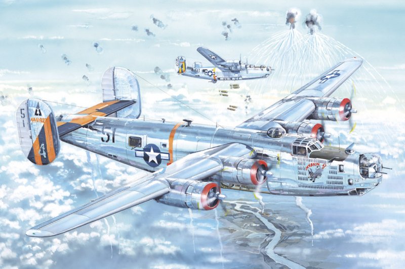 US B-24J Liberator US B-24J Liberator von HobbyBoss