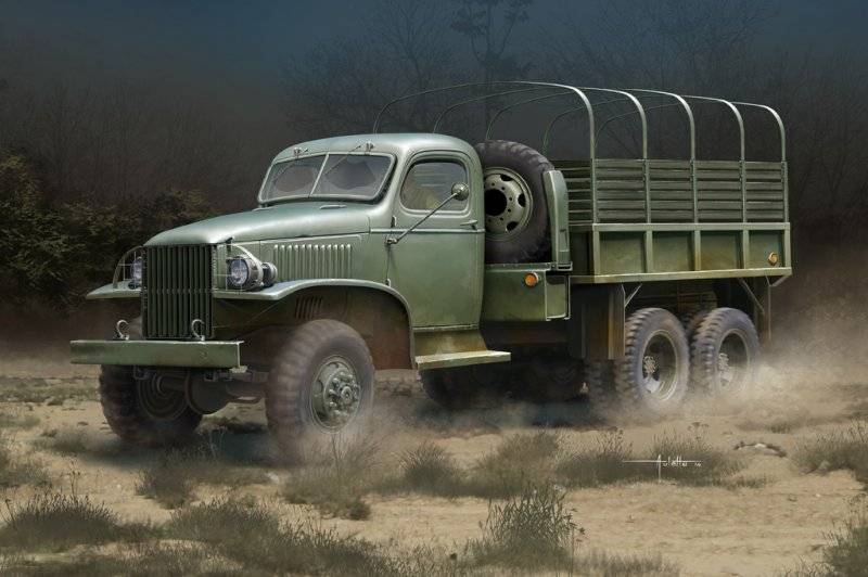 US GMC CCKW-352 Steel Cargo Truck US GMC CCKW-352 Steel Cargo Truck von HobbyBoss