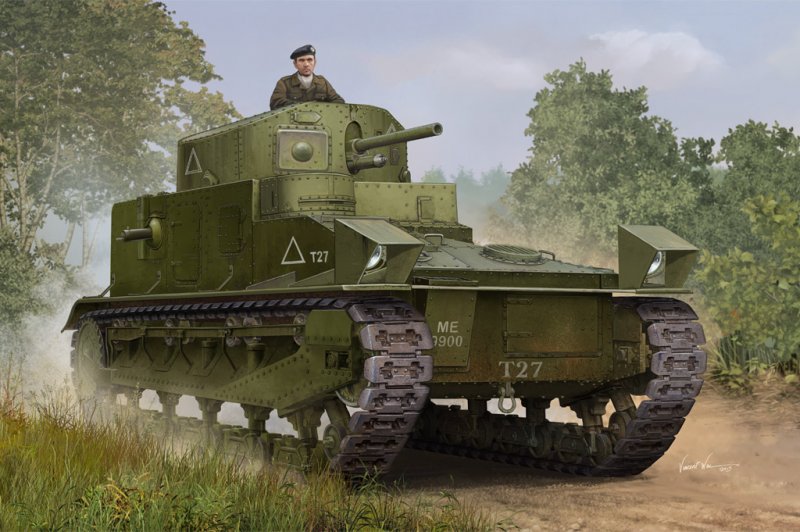 Vickers Medium Tank MK I Vickers Medium Tank MK I von HobbyBoss