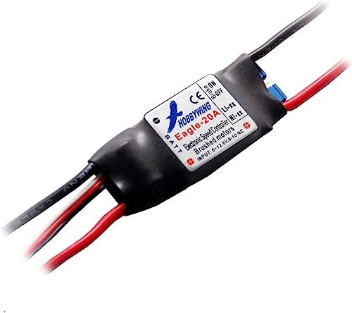 Bürsten-Regler Eagle 20A 2-3S BEC 5V/1A von Hobbywing