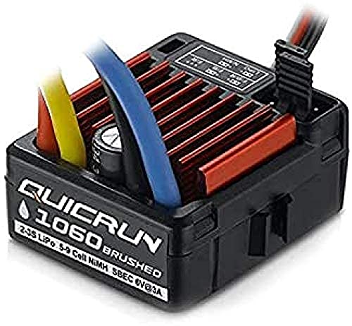 HobbyWing 30120201 QuicRun 1060 60A Automodell Brushed Fahrtregler Black HobbyWing 30120201 QuicRun 1060 60A Automodell Brushed Fahrtregler Black von HobbyWing