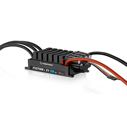 Hobbywing FlyFun V5 160A Flugmodell Brushless Flugregler Belastbarkeit (max. A): 200 A von HobbyWing
