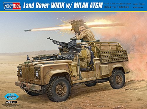 Hobby Boss 82447 Modellbausatz Land Rover WMIK w/MILAN ATGM, Mittel von Hobby Boss