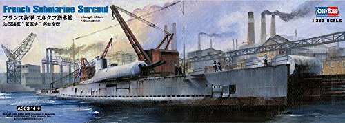 Hobby Boss 83522 Modellbausatz French Surcouf Submarine Cruiser, Mittel Hobby Boss 83522 Modellbausatz French Surcouf Submarine Cruiser, Mittel von Hobby Boss