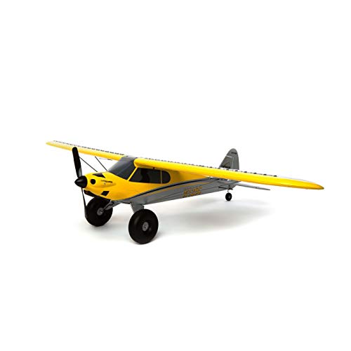 HobbyZone RC Flugzeug Carbon Cub S 2 1,3 m BNF Basic (Sender, Akku und Ladegerät nicht im Lieferumfang enthalten) mit Safe, HBZ32500, gelb von Hobbyzone