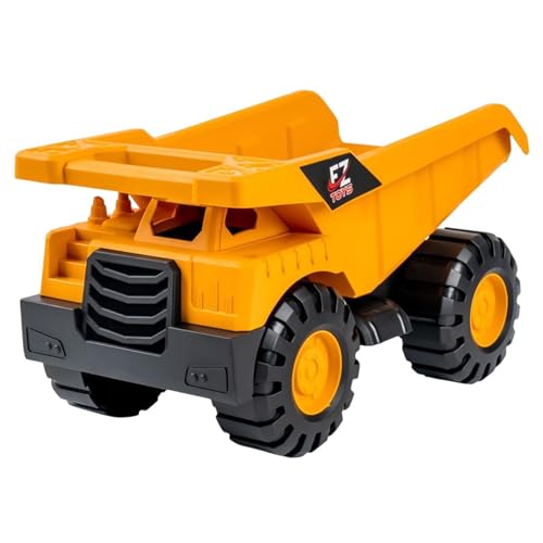 Hobngmuc BAU Sand Spielzeug, Push and Go Construction Dump Truck Spielzeug, Fahrzeug Kipper, Lernfahrzeuge Spielzeug Für Kinder Jungen Mädchen von Hobngmuc