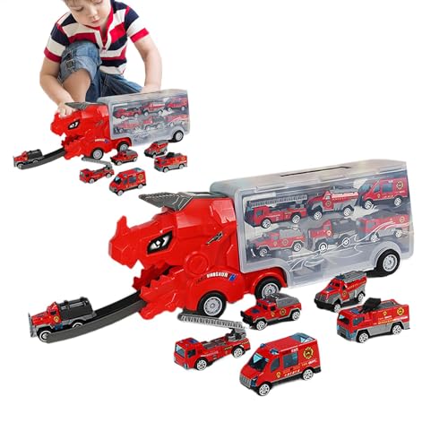 Hobngmuc Dinosaurier -LKW, Transport Dinosaurier Truck,Dinosaurierform Ejektion Race Track Car Transporter Truck - Fahrzeug -Rennsets, Slot -Rennstrecken und Zubehör, Kinderfahrzeug -Playsets von Hobngmuc Dinosaurier -LKW, Transport Dinosaurier Truck,Dinosaurierform Ejektion Race Track Car Transporter Truck - Fahrzeug -Rennsets, Slot -Rennstrecken und Zubehör, Kinderfahrzeug -Playsets von von Hobngmuc