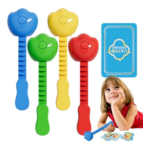 Hobngmuc Kartenspiele für Kinder, Karten Spielen,Multi-Player Fun-Strategie Spielen Karten Tabletop - Kreativ schnell und leicht zu Lernen Party Travel Board Family Games zum Geburtstag von Hobngmuc