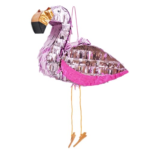 Hobngmuc Kleine Pinata Gunst Dekoration, Bunte Pinata partys Favors Für Geburtstag partys Supplies, Schule partys Dekorationen, Fun partys akzents Für Mittelstücke, Jahrestag Feiern (Flamingo) von Hobngmuc