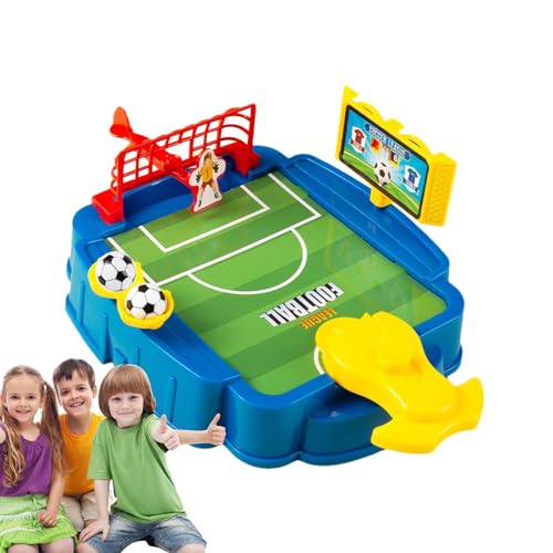 Hobngmuc Tischfußballspiel für Kinder, interaktives Tischfußballspiel | Mini-Tischfußball-Flipperspiele | Gehirnspielzeug, Desktop-Spiel für lustige Familienspieleabende, Wettkampfsportspiele für von Hobngmuc