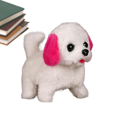 Hobngmuc und bellen Welpenhundspielzeug, Roboterhunde für Erwachsene,Bellender Hund Walking Toy - Wagging Stoffed Animal Realistic Companion Haustier für & Mädchen Hobngmuc und bellen Welpenhundspielzeug, Roboterhunde für Erwachsene,Bellender Hund Walking Toy - Wagging Stoffed Animal Realistic Companion Haustier für & Mädchen von Hobngmuc