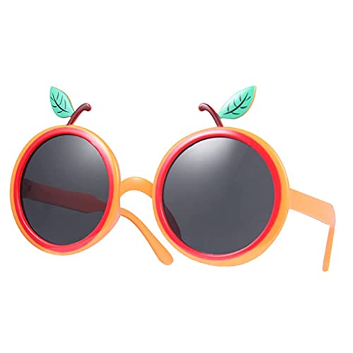 Hawaiian Luau Party Sunglasses, Funny Tropical Sunglasses Fancy Dress Props for Adults Kids (Orange, For Erwachsene) von HodJIU