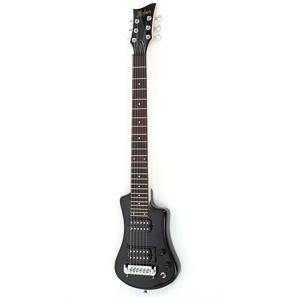 Höfner Shorty Deluxe Black E-Gitarre von Höfner