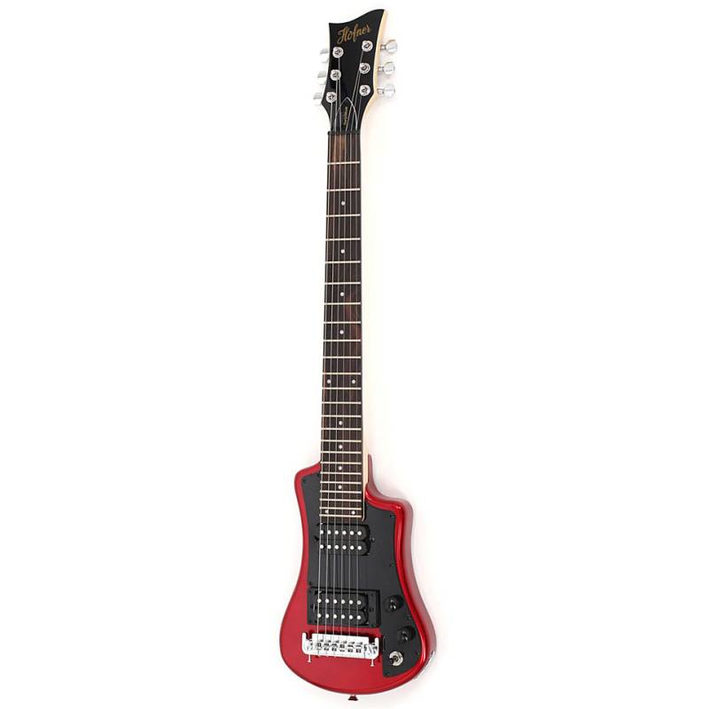 Höfner Shorty Deluxe Red E-Gitarre von Höfner