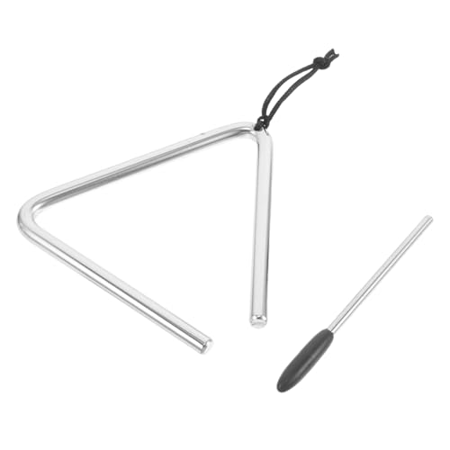 Hoement 1 Satz Triangelinstrument für Robustes Percussion Instrument mit Schlägel für Musikunterricht Vorschulkinder und Montessori Lernumgebungen Hoement 1 Satz Triangelinstrument für Robustes Percussion Instrument mit Schlägel für Musikunterricht Vorschulkinder und Montessori Lernumgebungen von Hoement