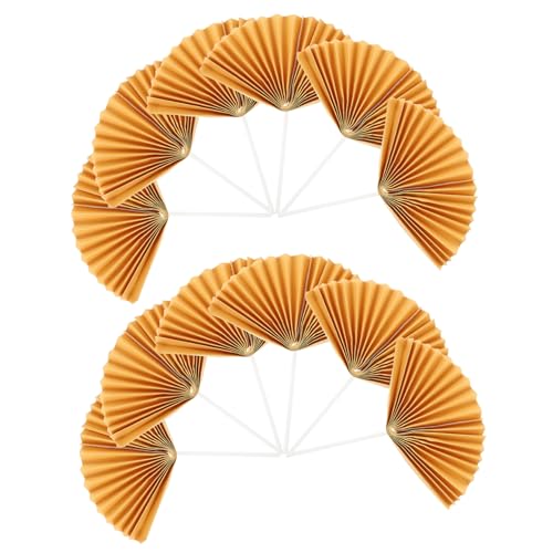 Hoement 16 Stück Teiliges Papierfächer Cake Topper Gold Geburtstagstorten Dekorationen Cupcake Picks für Festliche Partys Shower und Jubiläen mit Eleganten Klassischen Designs Hoement 16 Stück Teiliges Papierfächer Cake Topper Gold Geburtstagstorten Dekorationen Cupcake Picks für Festliche Partys Shower und Jubiläen mit Eleganten Klassischen Designs von Hoement