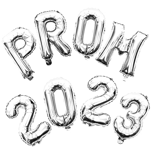 Hoement 2 Sätze Prom Folienballon Teilig Silber Graduation Season Partydekoration für Klassenzimmer und Abschlussfeier Glänzende Aluminiumfolie Ballons für Indoor Outdoor Feier Hoement 2 Sätze Prom Folienballon Teilig Silber Graduation Season Partydekoration für Klassenzimmer und Abschlussfeier Glänzende Aluminiumfolie Ballons für Indoor Outdoor Feier von Hoement