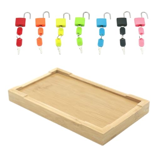 Hoement Kleinkinder Schlüsselspielzeug Montessori Lernspielzeug mit Schlüssel Feinmotorik Vorschulerziehung Passendes Spielset für mit für Entwickeln Farblich Schloss Spielschlossspielzeug Hoement Kleinkinder Schlüsselspielzeug Montessori Lernspielzeug mit Schlüssel Feinmotorik Vorschulerziehung Passendes Spielset für mit für Entwickeln Farblich Schloss Spielschlossspielzeug von Hoement