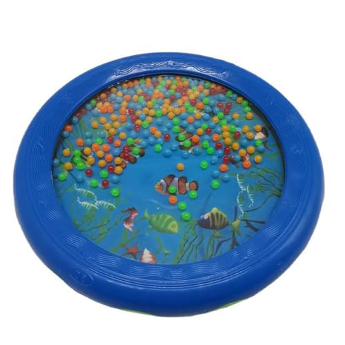 Hoement Orff Percussion Instrument Ozeantrommel mit Klarem Meereswellenklang Kinderleicht Leichte Handtrommel für Musiklernen und Eltern Junge Mädchen Spiel Blau Hoement Orff Percussion Instrument Ozeantrommel mit Klarem Meereswellenklang Kinderleicht Leichte Handtrommel für Musiklernen und Eltern Junge Mädchen Spiel Blau von Hoement