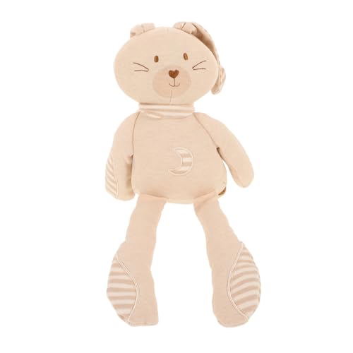 Hoement Organic Cotton Comforter Plüschhase Kuscheltier Leicht Tragbar Beruhigend für Junge Mädchen und Kleinkinder Niedliches Tiermotiv Langbeiniges Kuscheltier von Hoement