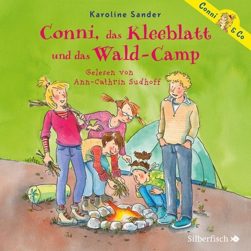Conni & Co - 14 - Conni, das Kleeblatt und das Wald-Camp von Hörbuch Hamburg