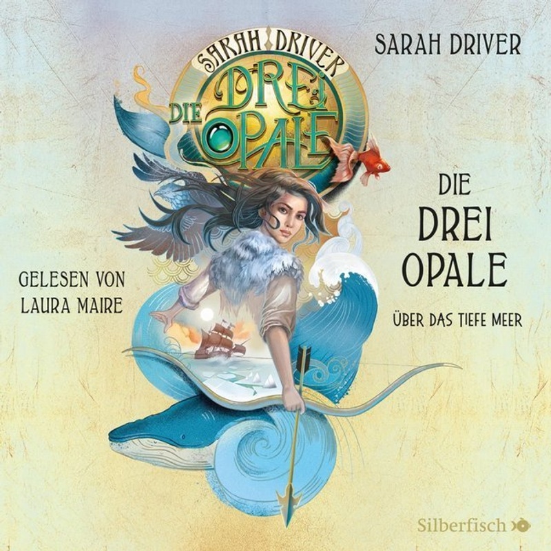 Die drei Opale 1: Über das tiefe Meer,3 Audio-CD von Hörbuch Hamburg