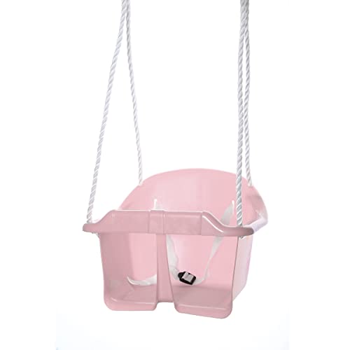 Hörby Bruk 4019 Babyschaukel (Schaukel/Kinderschaukel/Kunststoffschaukel) Hellrosa, Kunststoff, max. 20kg, Pink von Hörby Bruk